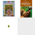 Children's Fun & Educational 4 Pack Paperback Book Bundle (Ages 6-12): Rivers in the Rain Forest Deep in the Rain Forest, Our World Readers: Caring for Elephant Orphans: n English, People in th