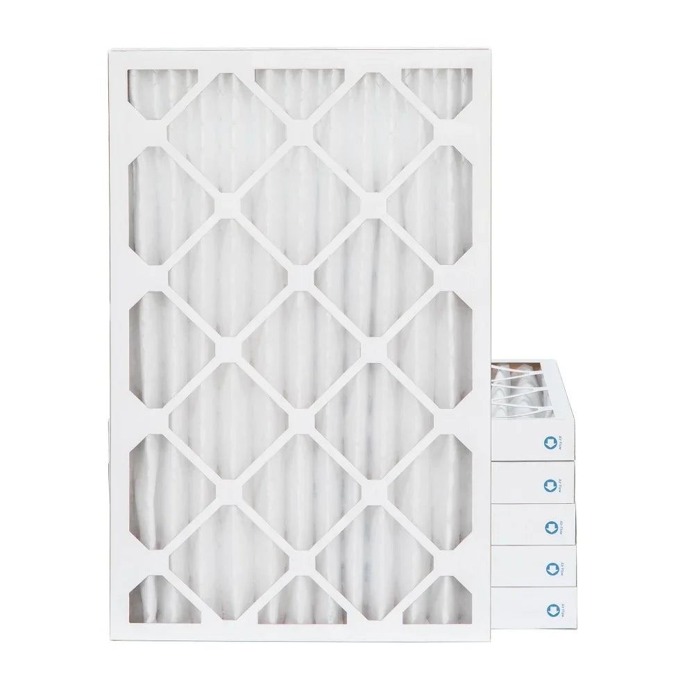 18x24x2 MERV 11, MPR 1000 Pleated AC Furnace 2" Air Filters by Pamlico. Quantity 6. Actual Size: 17-3/8 x 23-3/8 x 1-3/4