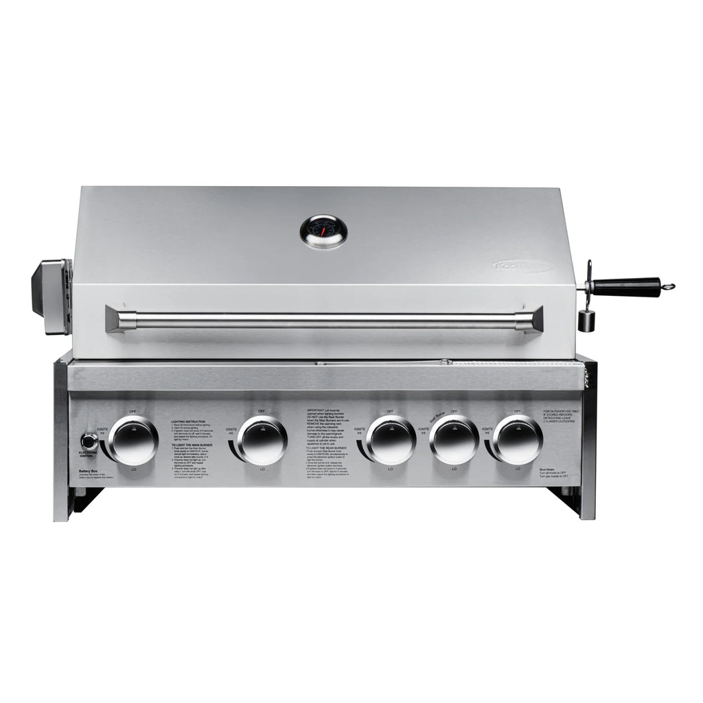 30 in. Built-in Liquid Propane BBQ Grill for Outdoor Kitchen in Stainless-Steel (KM-OKS-BQ30)