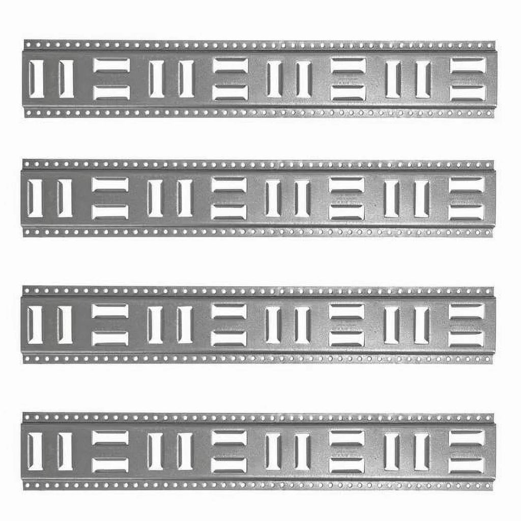 SNAP-LOC Fast-Track E-Track 32 Inch 4-Pack Galvanized Steel Horizontal Vertical, Logistic Tie-Down for Pickups, Trucks, Trailers