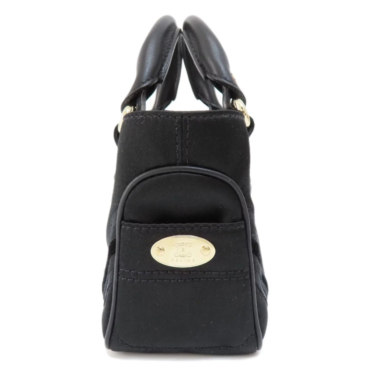 Pre-Owned Celine boogie bag handbag satin ladies CELINE (Good)