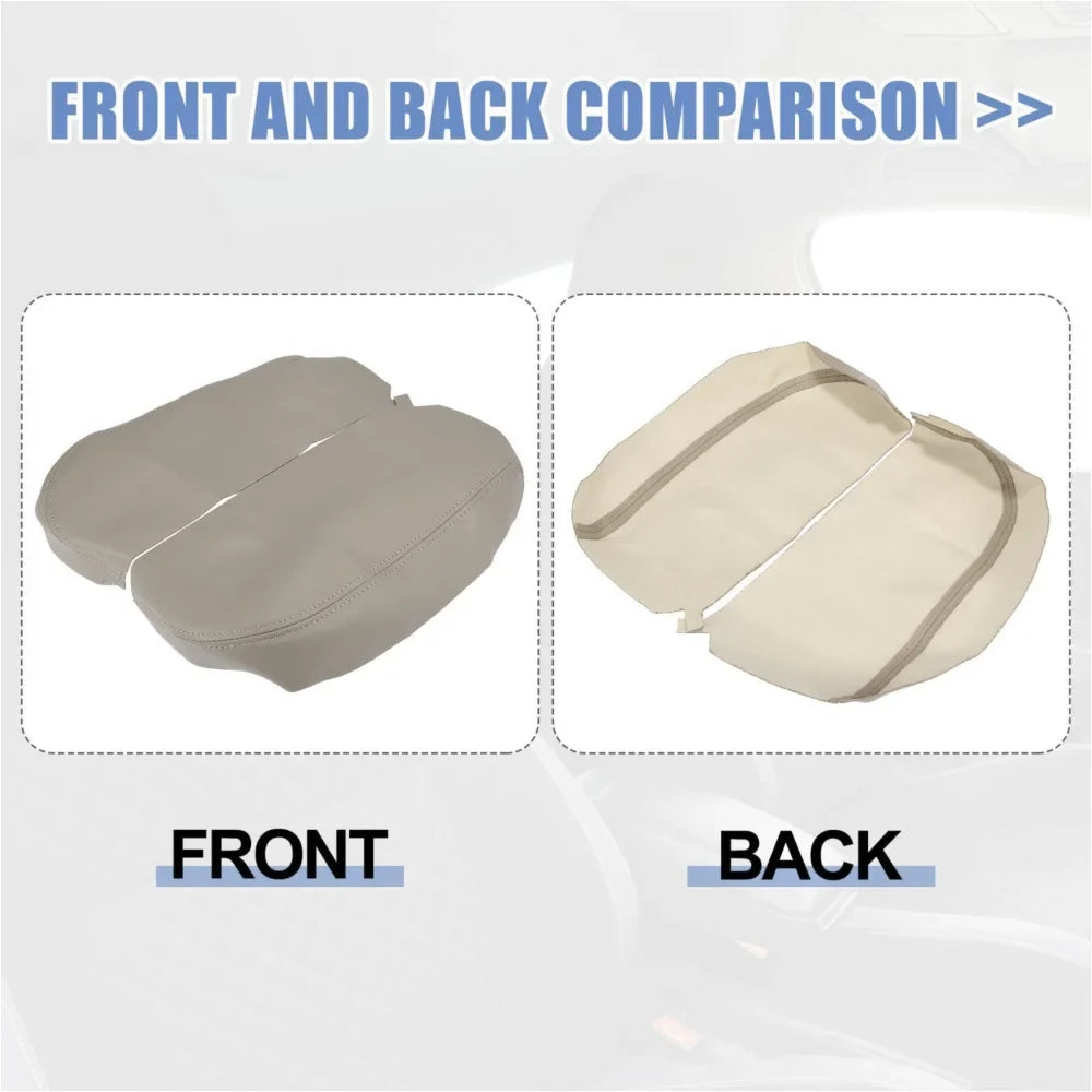 Teledu 1 Pair Car Center Console Lid Armrest Wrap or For 07-13 MDX Base Beige
