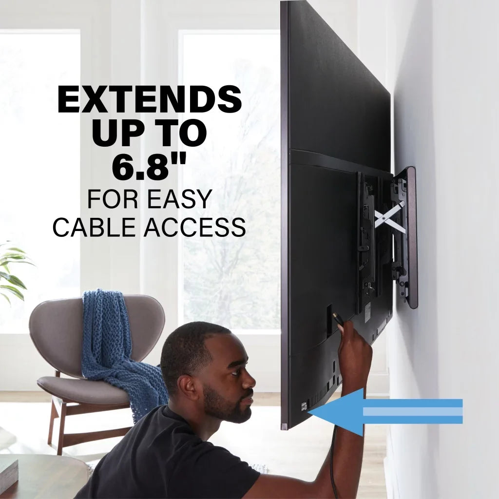 Sony XR55A95K 55-inch 4K BRAVIA XR HDR IMAX Enhanced Smart OLED TV with Sanus VLT7-B2 42-90" Advanced Tilt 4D TV Wall Mount (2022)