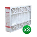 REP Pleated Air Filter For Honeywell FC100A1029 AC 16x25x4 MERV 11 (3 Pack)
