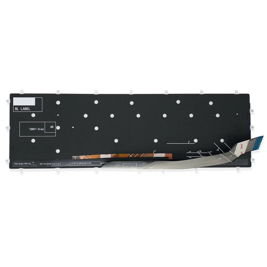 For Dell G5 5587 5590 G3 3579 3779 3590 G7 7588 7590 7790 White Characters Backlit Keyboard