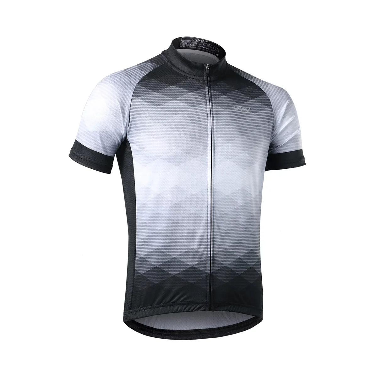 Lixada Men Cycling Jersey Breathable Short Sleeve Bike Shirt and Padded Shorts MTB Bicycle Clothing Suit