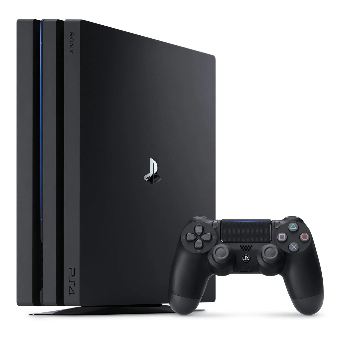 Sony PlayStation 4 Pro 1TB Gaming Console Black with Charging Dock Headset Bolt Axtion Like New
