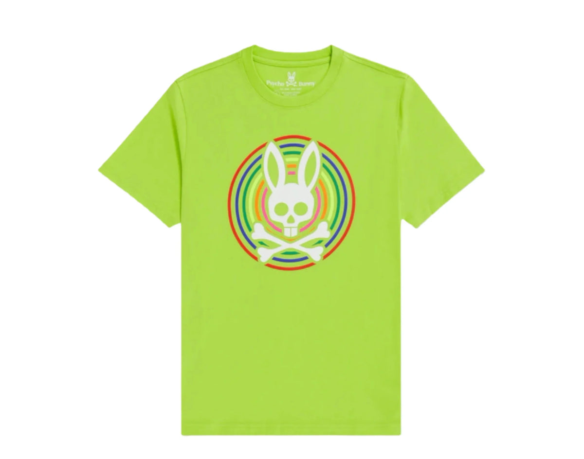 Psycho BunnyPsycho Bunny Andrew Men's Big and Tall Tee ShirtAcid Lime4XLB