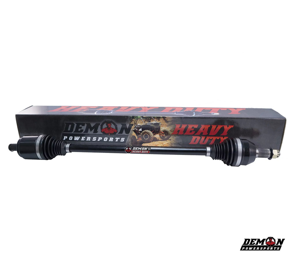 Demon Powersports Rear Right Heavy Duty Lift Kit Axle (2013-21) Can Am Outlander/Renegade, Unique Boot On Terrain for Heat Reduction, 47 Degrees Larger Swing Angles, for 6” Super ATV Lift Kit (Gen2)