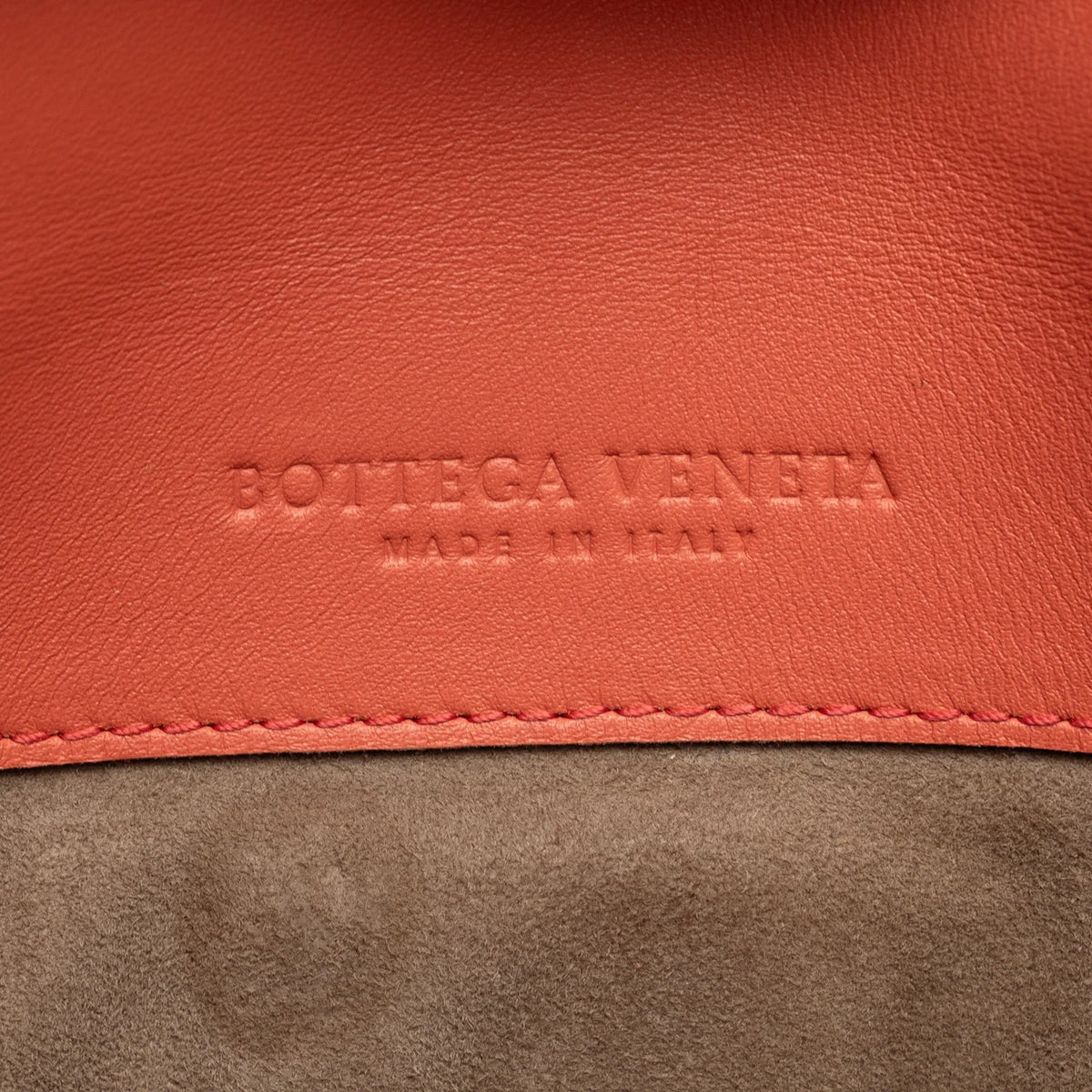 Pre-Owned Authenticated Bottega Veneta Intrecciato Piazza Satchel Calf Leather Pink Unisex (Good)