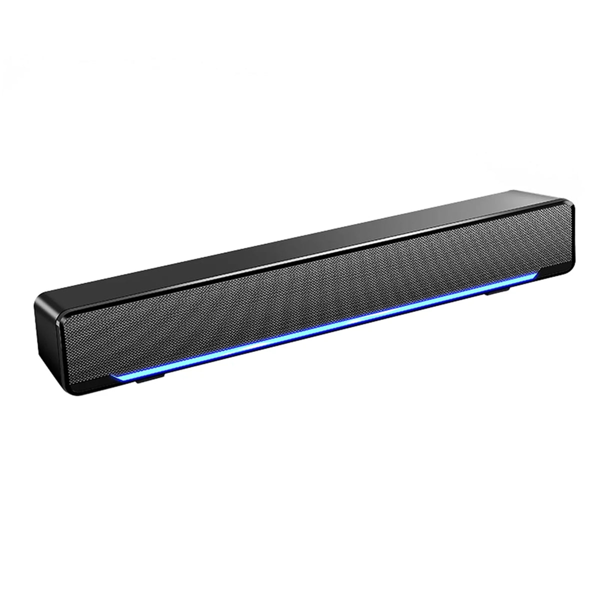 SADA V-196 USB Wired Computer Speaker Bar Stereo Subwoofer Powerful Player Bass Surround Sound Box 3.5mm Audio Input for PC Laptop Smartphone Tablet MP3 MP4