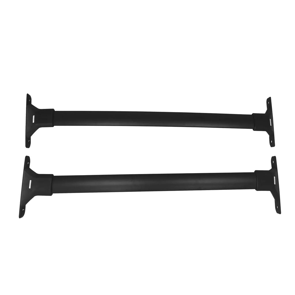 Ikon Motorsports Roof Rack Compatible With 2018-2024 Ford Expedition & Lincoln Navigator Black Top Roof Rack Cross Bar Cargo Luggage Carrier Aluminum 6PCS
