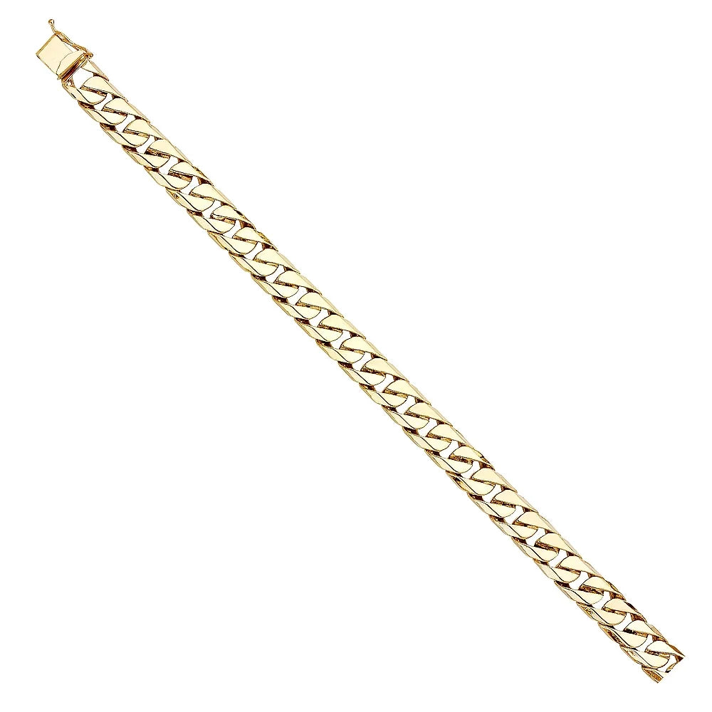 14k Yellow Gold Cuban Link - 8.5" | Elegant 14KY Gold Chain s for Men and Women | Weight 34.5 | Men’s Jewelry for Gift