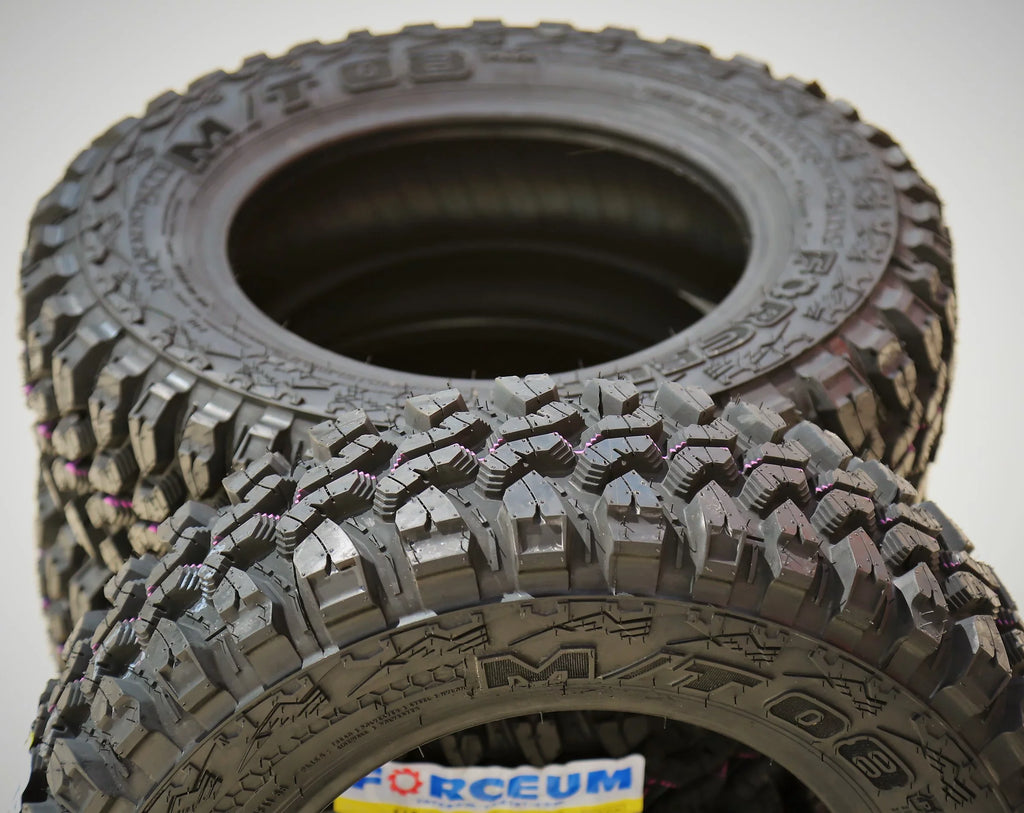 Set of 4 (FOUR) Forceum M/T 08 Plus LT 165/80R13 Load D (8 Ply) MT Mud Tires Fits: 1980 Mazda RX-7 GS, 1981-82 Mazda RX-7 GSL