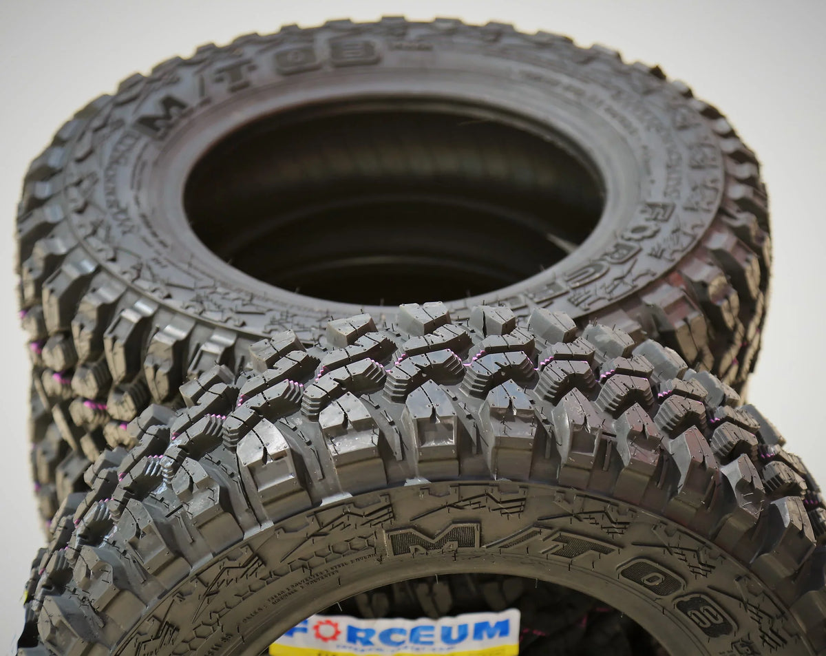 Set of 4 (FOUR) Forceum M/T 08 Plus LT 165/80R13 Load D (8 Ply) MT Mud Tires Fits: 1980 Mazda RX-7 GS, 1981-82 Mazda RX-7 GSL