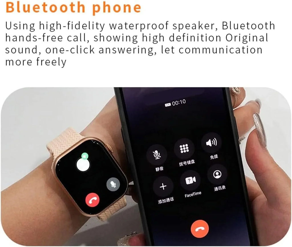 Kaito HD9PRO Smart Watch 2.2 inch Amoled Screen 45MM Smartwatch for Android and iPhone Wireless Charging