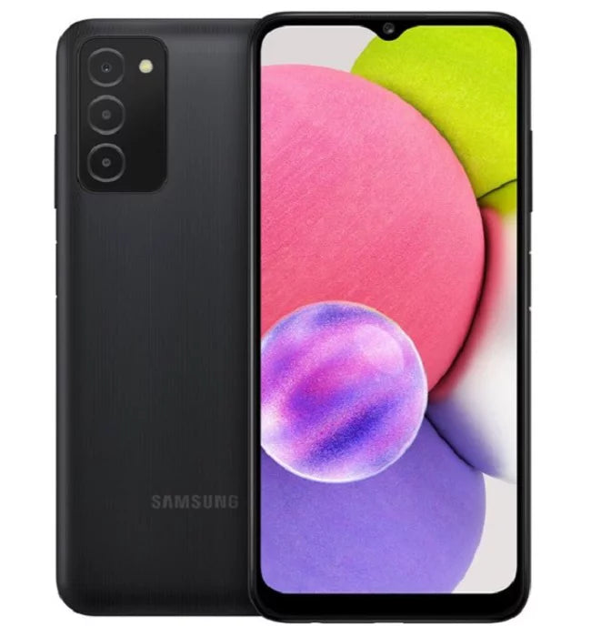 Restored Samsung SPHA037UANBRB Boost Mobile Galaxy 6.5" A03 32GB 3GB RAM 4G LTE Black (Refurbished)