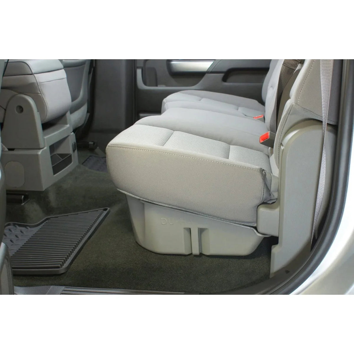 DU-HA 2014-18 Chevy GMC Under Seat Truck Storage Container Organizer Gun Rack