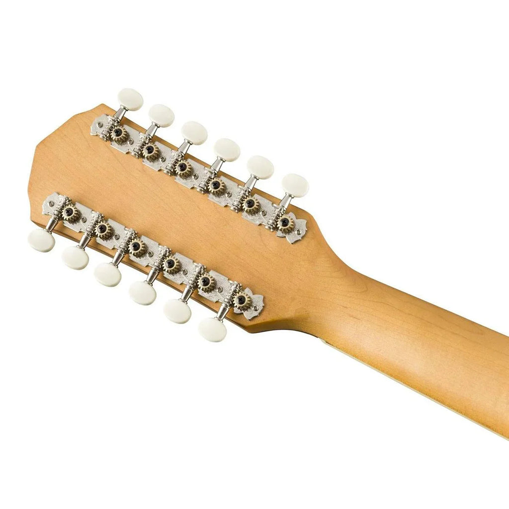 Fender Tim Armstrong Hellcat 12-String Concert Acoustic Guitar, with 2-Year Warranty, Natural, Walnut Fingerboard