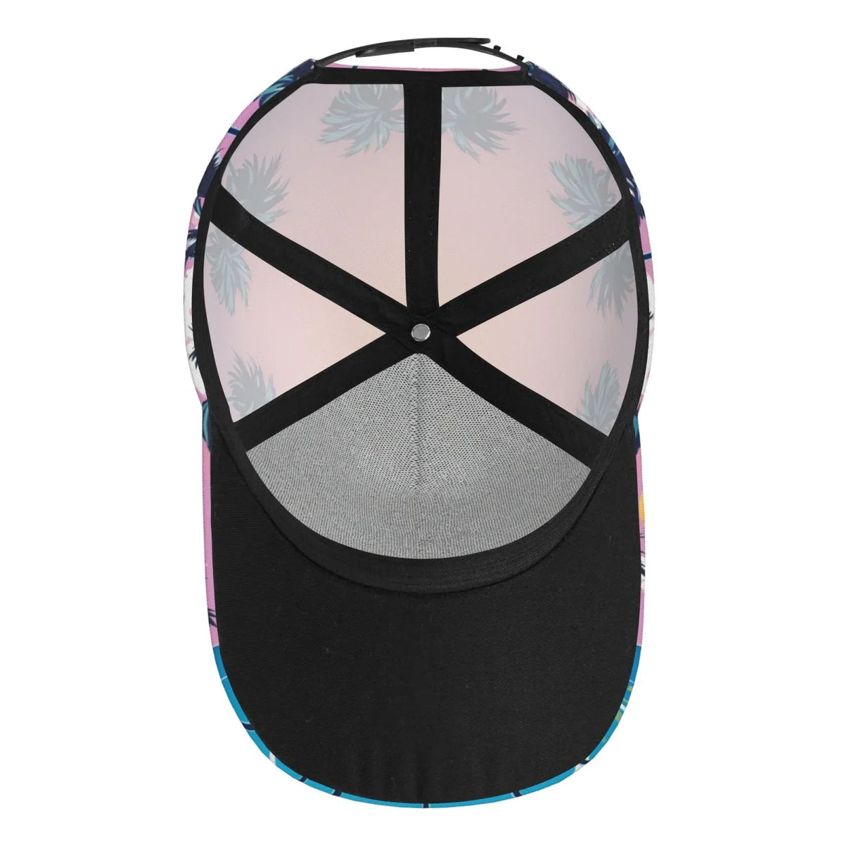 Coaee Beach With Palm Trees Adjustable Fashionable Curved Brim Baseball Cap Outdoor Hat, Uv Protection And Non-Stuffy Baseball Cap