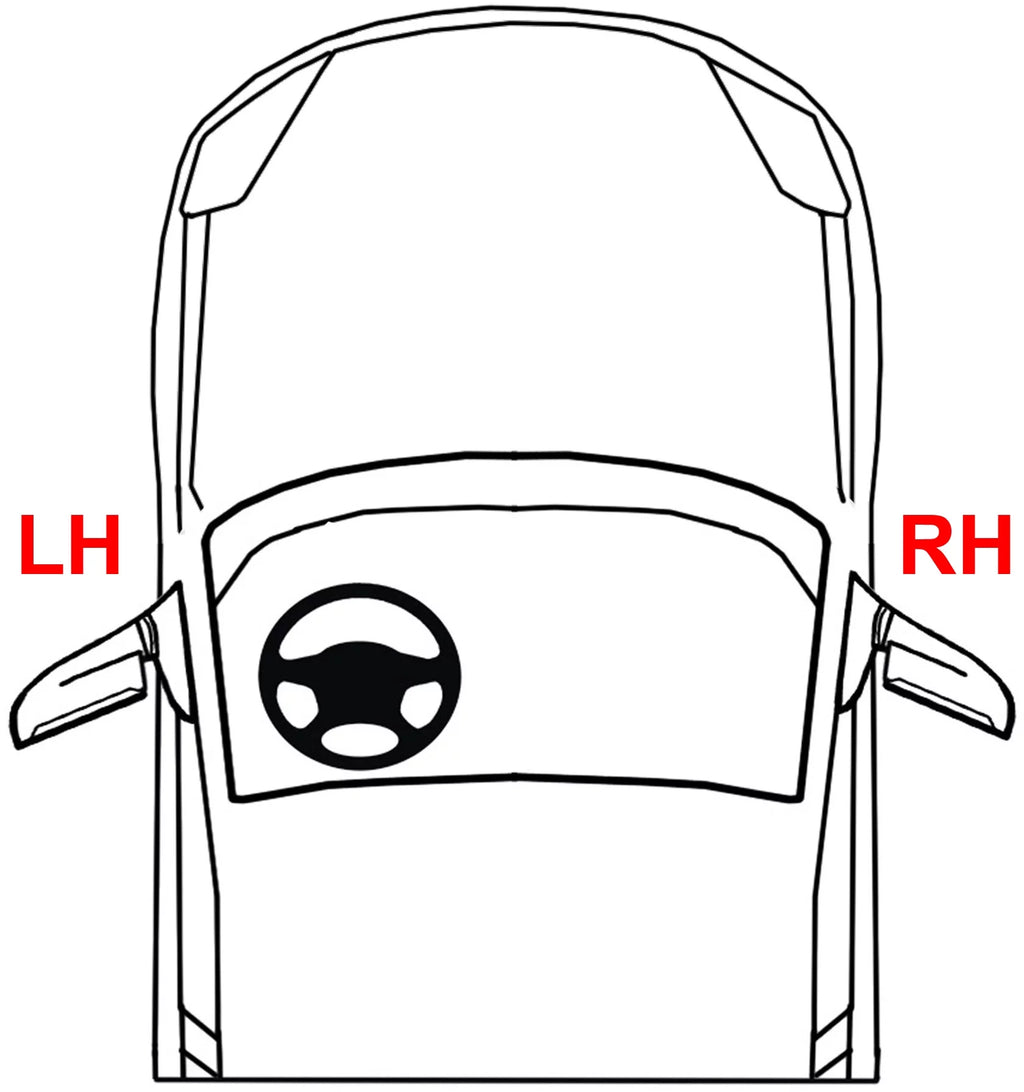 Mirror Compatible With 2006-2010 Hyundai Sonata Left Driver Side Heated Paintable Kool-Vue