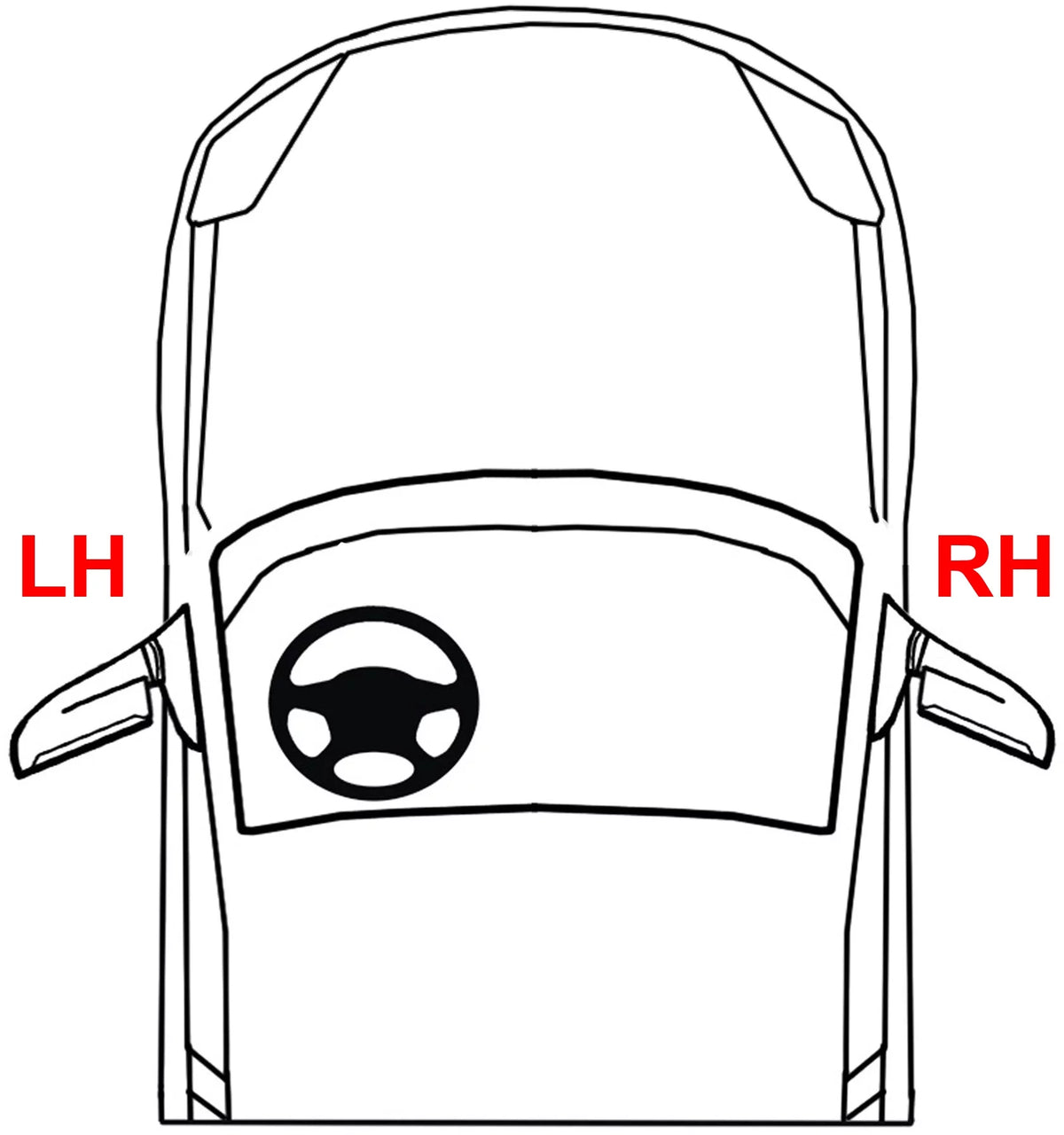 Mirror Compatible With 2006-2010 Hyundai Sonata Left Driver Side Heated Paintable Kool-Vue