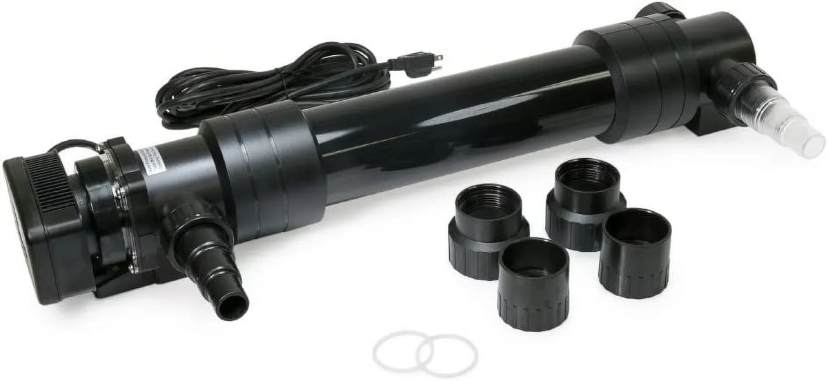 55W Non-Submersible UV Ultraviolet 27" Light Clarifier Lamp Filter For Aquarium Koi Pond Fish