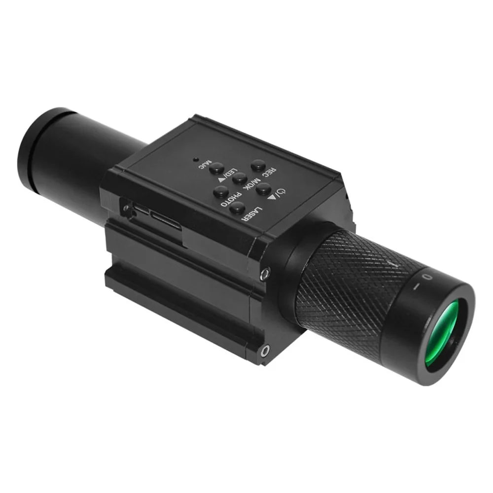 walmeck Portable Monocular Night-Visions Sight Device Day Night Use Telescopes 1.2inch Display Photo Taking Video Recording Infrared Digital Video Camera for Fishing Ship Wildlife Observation