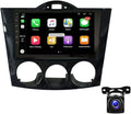 THONZER 9 inch Car Stereo Radio w/Carplay Android Auto for Mazda RX-8 2003-2008 Double Din Android 13.0 Touch Screen Car Audio Receiver w/WiFi GPS Navigation Bluetooth AHD Backup Camera Mic - 2+32G