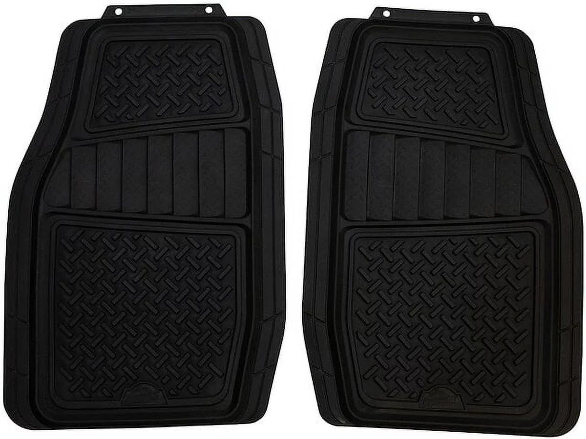 Floor Mat Set 2 Piece - Compatible with 1998 - 2018 Subaru Forester 1999 2000 2001 2002 2003 2004 2005 2006 2007 2008 2009 2010 2011 2012 2013 2014 2015 2016 2017