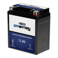 Zipp Battery YTX7L-BS (7L-BS 12 Volt,6 Ah, 75 CCA) Motorcycle Battery for Yamaha Xt225 Serow 225cc 92-'00