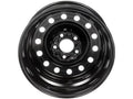 Steel Wheel - Black - 15 Inch - Compatible with 2001 - 2003 Saturn L200 2002