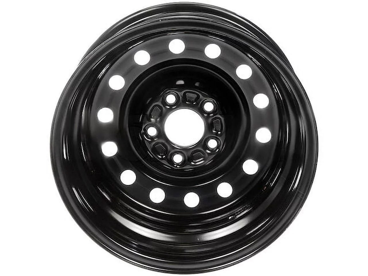 Steel Wheel - Black - 15 Inch - Compatible with 2001 - 2003 Saturn L200 2002
