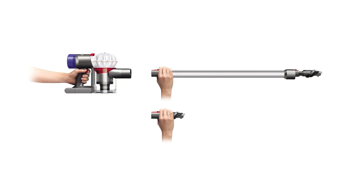Dyson V7 Allergy Cordless HEPA Vacuum | White/Silver | Refurbished