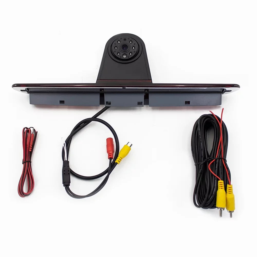 Shinysix Brake Light Backup Camera,Brake Camera Vans Sprinter/ Crafter Vans 7in Brake Camera Vans LED (with LED (with Monitor)