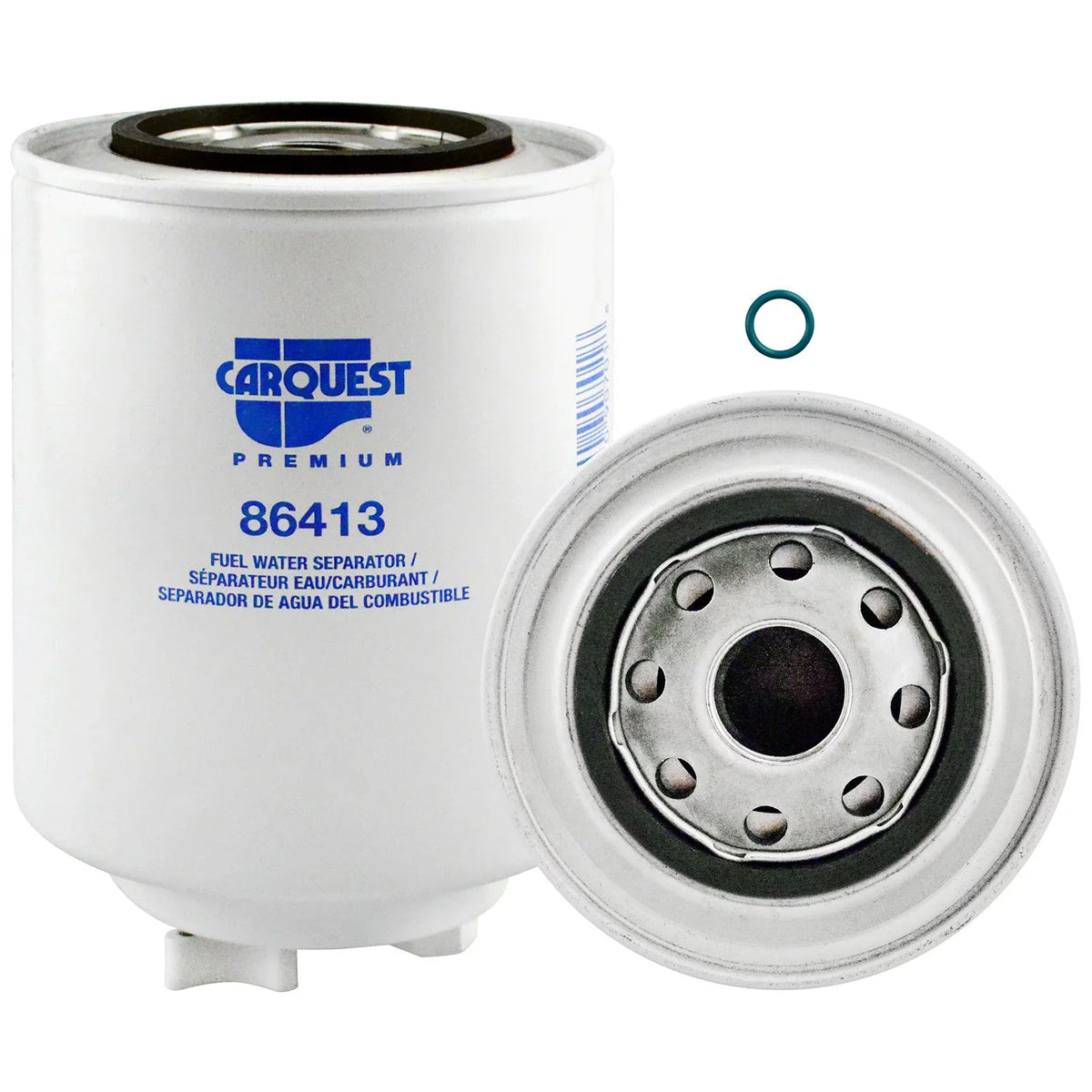 Carquest Premium Fuel/Water Separator Spin-on with Drain and Sensor Port Fits select: 1999-2004 NISSAN DIESEL UD1200