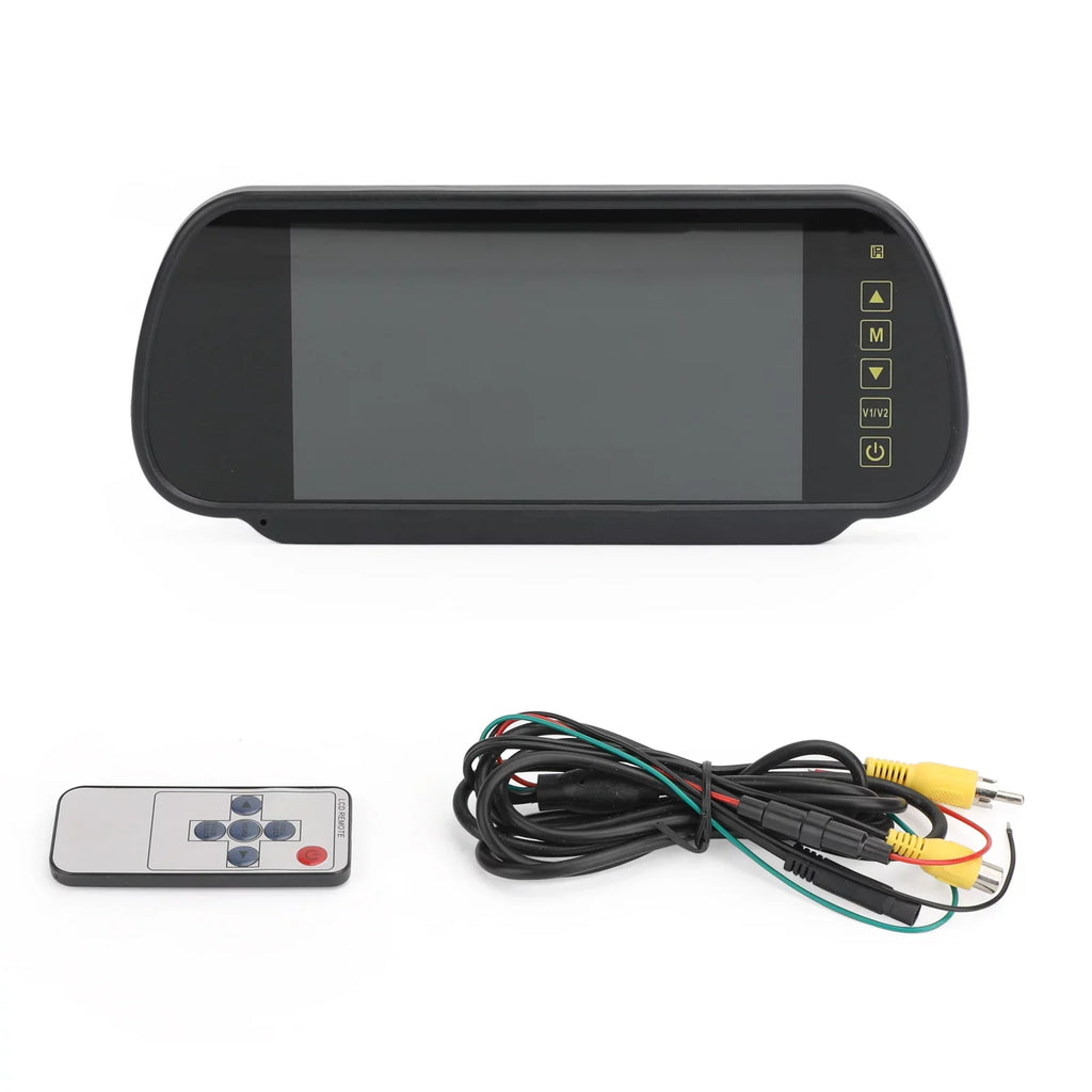 Motor Genic 7" LCD Car Rear View MonitorSensors Lens Screenfor Bus Car Reversing Camera