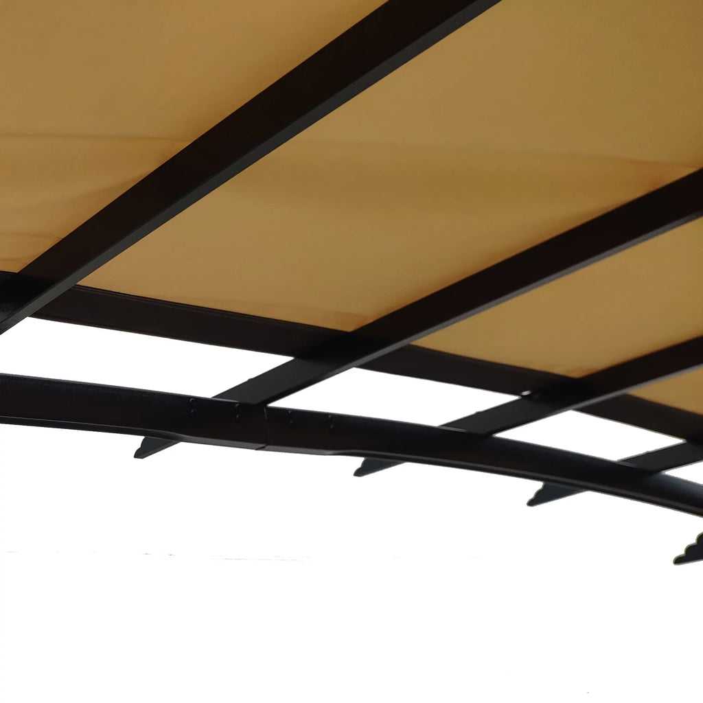 Universal Canopy Protection Replacement for 12x9 Ft Curved Outdoor Pergola Structure