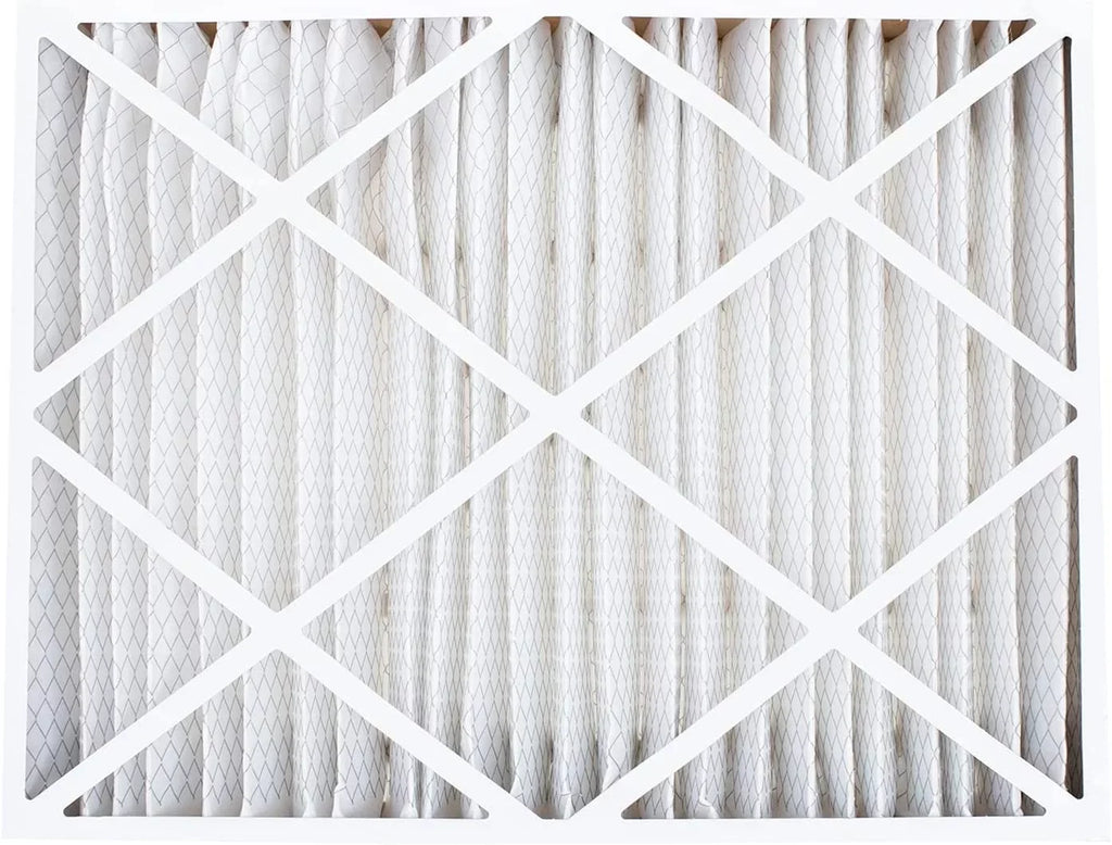 Filterbuy 20x25.25x3.5 MERV 8 Pleated HVAC AC Furnace Air Filters for Aprilaire Space-Gard 102/2120 (4-Pack)