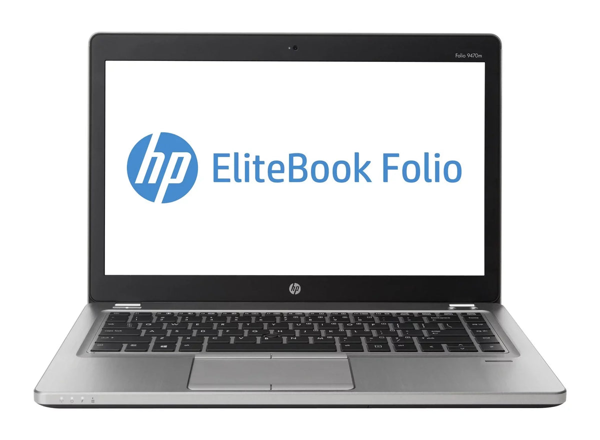 Used HP Folio 9470M 14" Ultrabook Intel Core i5(3427U)-1.8GHz 4GB RAM, 120GBSSD Windows 10 Pro