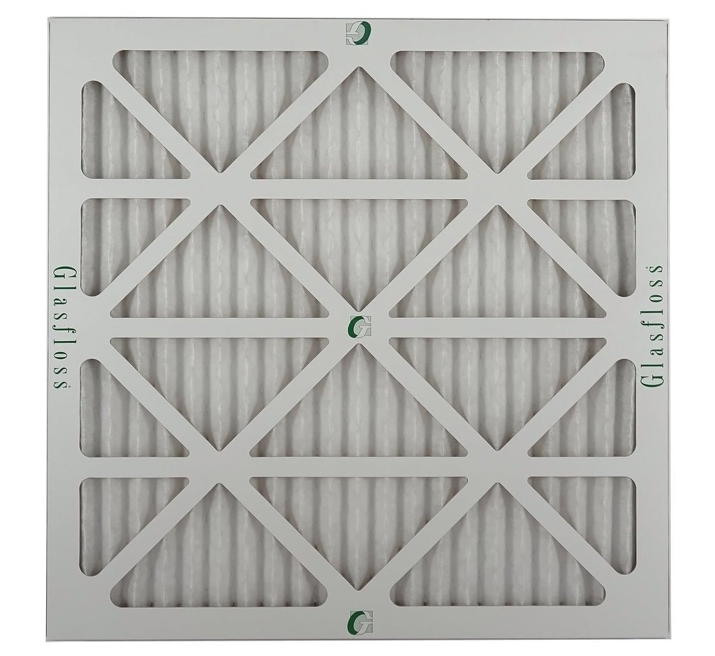Glasfloss Air Filter 18x18x2 - 2" MERV 10 - (Pack of 12) - Pleated AC or HVAC Air Filter - Furnace Air Filter - Home or Office - Made In The .
