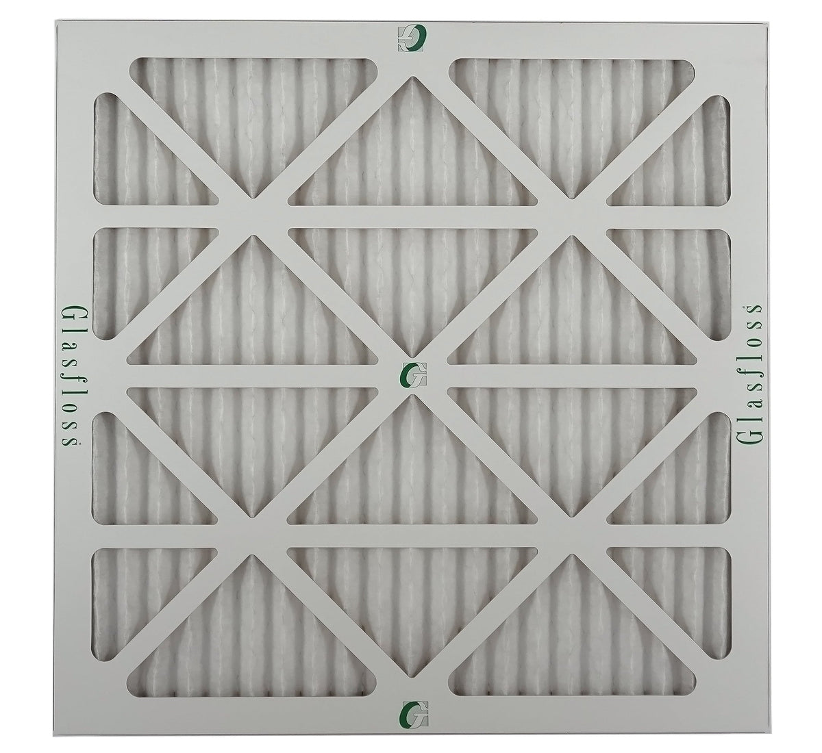 Glasfloss Air Filter 18x18x2 - 2" MERV 10 - (Pack of 12) - Pleated AC or HVAC Air Filter - Furnace Air Filter - Home or Office - Made In The .