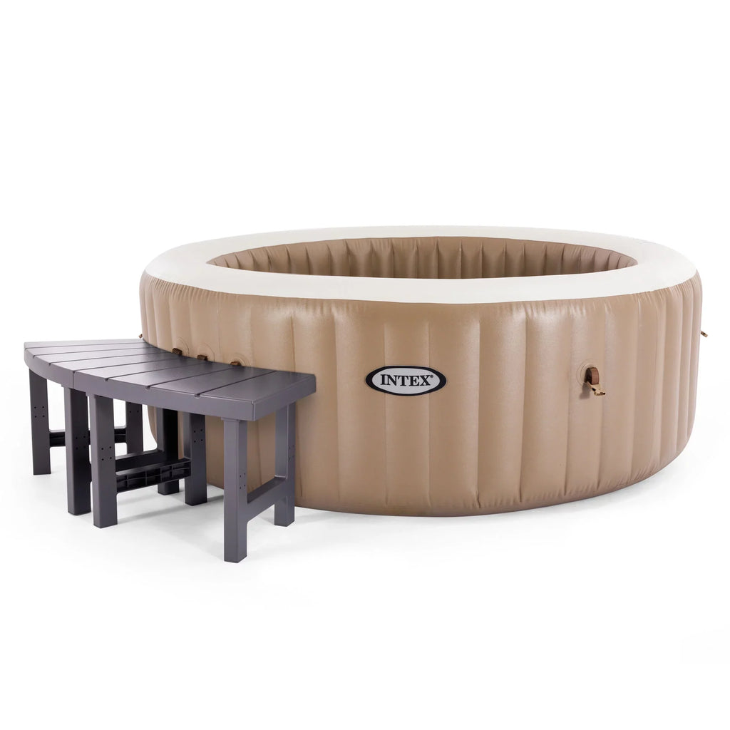 Intex 2 Medium PureSpa Accessories Benches, Compatible w/ 4 Person Spas