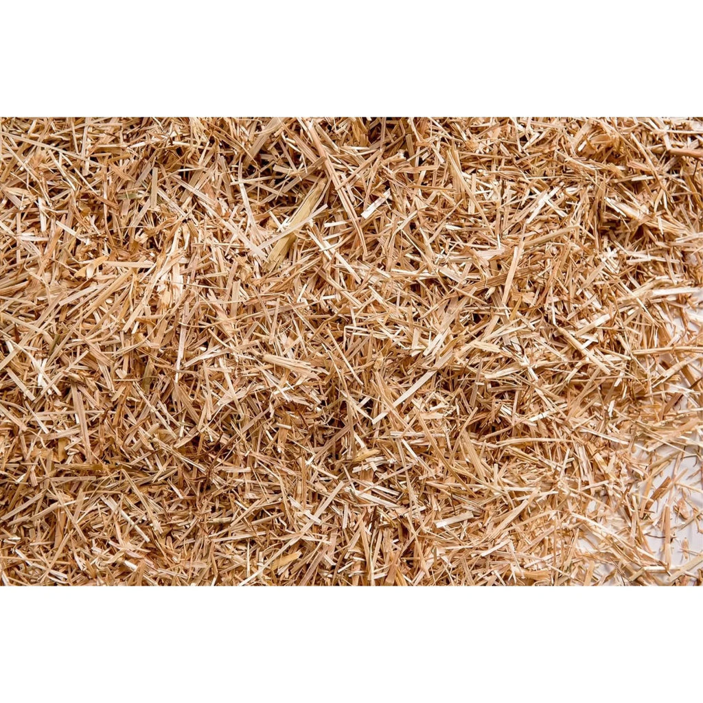 HealthiStraw GardenStraw Clean Premium Straw Mulch for Gardening, Lawn Seeding and Composting, 3 Cu Ft (Garden Wrap 100 sq ft)