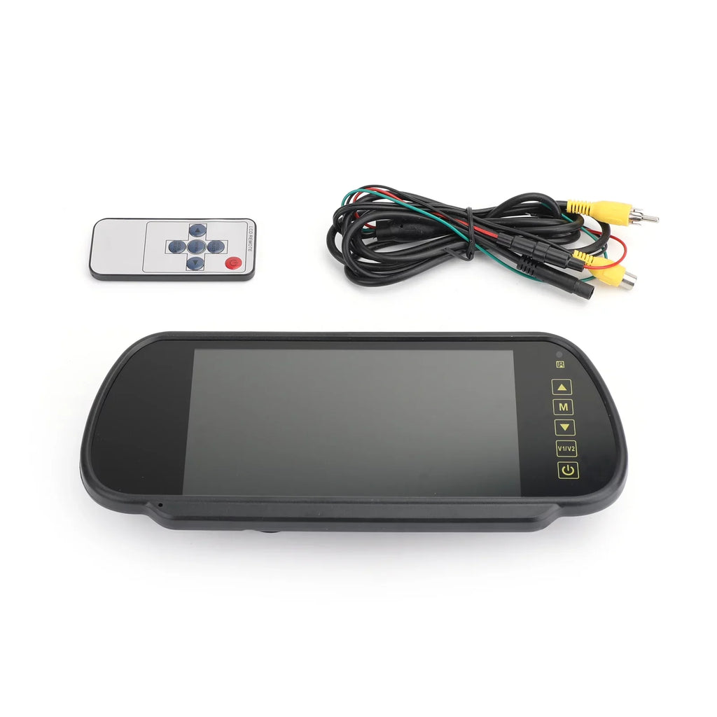 Motor Genic 7" LCD Car Rear View MonitorSensors Lens Screenfor Bus Car Reversing Camera