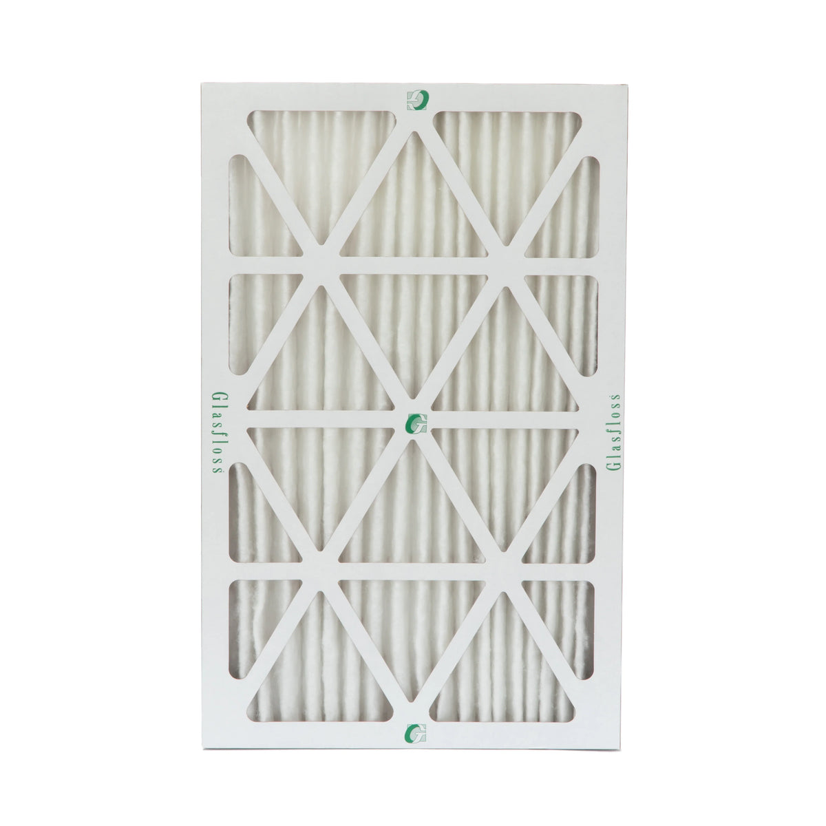 16 X 25 X 2 - MERV 10 GLASFLOSS PLEATED AIR FILTER ZL SERIES 12-Pack