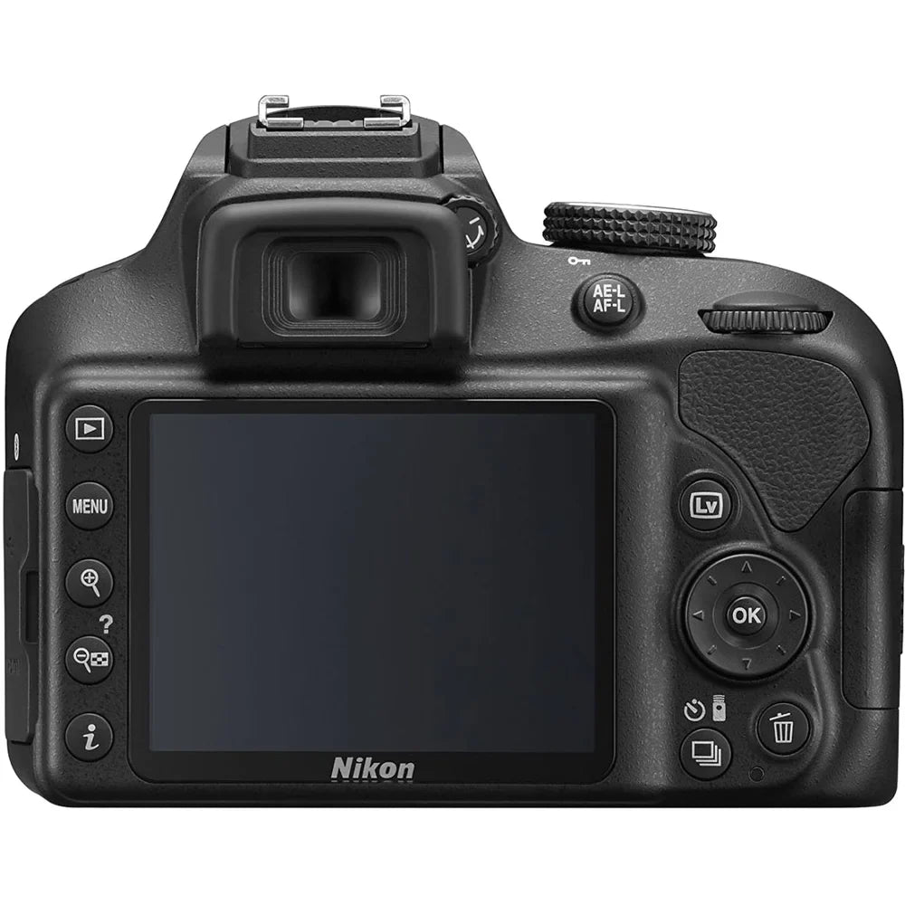 Restored Nikon D3400 24.2 MP DSLR Camera with 18-55mm VR Lens Kit 1571B (Black) (Refurbished)