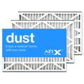 AIRx Filters 16x25x3 MERV 8 HVAC AC Furnace Air Filter Replacement for White Rodgers FR1200TM-100, Dust 3-Pack, Made in the