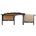 Universal Canopy Protection Replacement for 12x9 Ft Curved Outdoor Pergola Structure