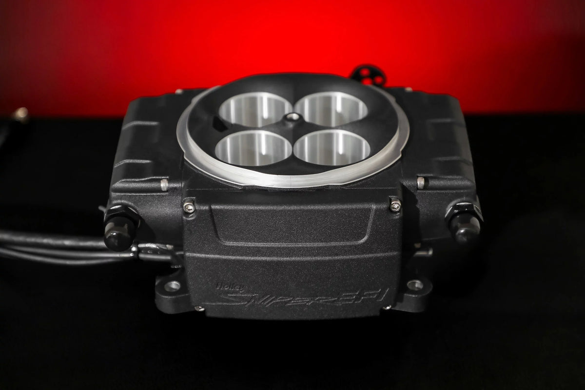 Holley Sniper EFI 550-511-3XK Sniper 2 EFI - Black - Inline Pump - Without PDM - 3.5 in. Screen